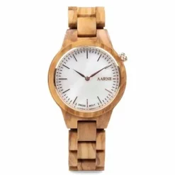 Aarni Vega Oliviipuu Miesten Kello 6430066270392