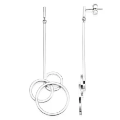 Efva Attling Bubbles Hopeakorvakorut 12-100-01801/0000