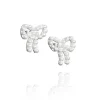 Efva Attling Mini Pearls Hopeakorvakorut 12-100-01602/0000