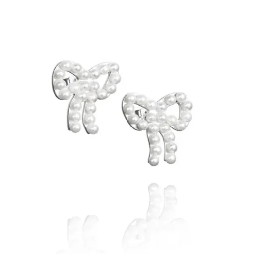 Efva Attling Mini Pearls Hopeakorvakorut 12-100-01602/0000