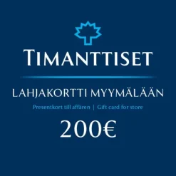 Lahjakortti Myymälään 200 €
