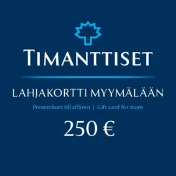 Lahjakortti Myymälään 250 €