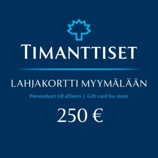 Lahjakortti Myymälään 250 €