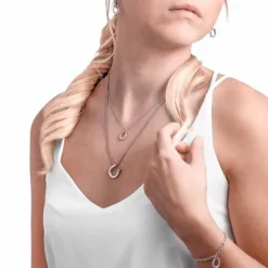 Lumoava Auvo Hopearanneketju/koru 5306 00 000