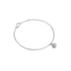 Lumoava Hilla Hopearanneketju/koru L53207700000