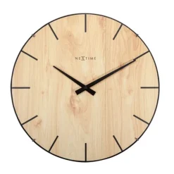 Nextime Edge Wood Dome Seinäkello 3249