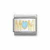 Nomination MOM Blue Heart Teräskoru Muu 030272/83