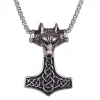 Northern Viking Fenrir Wolfhead Thorin Vasara Teräskaulakoru NVJRS052