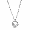 Pandora Hopeakaulaketju 392620C01-45