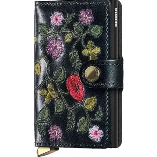Secrid Muu Esine MST-FLORAL BLACK