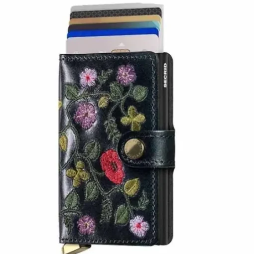 Secrid Muu Esine MST-FLORAL BLACK