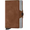 Secrid Twinwallet V Muu Esine TV-COGNAC-SILVER