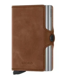 Secrid Twinwallet V Muu Esine TV-COGNAC-SILVER