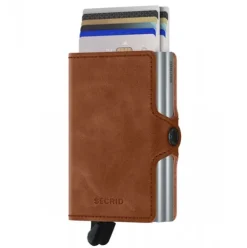 Secrid Twinwallet V Muu Esine TV-COGNAC-SILVER