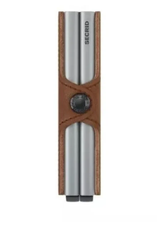 Secrid Twinwallet V Muu Esine TV-COGNAC-SILVER