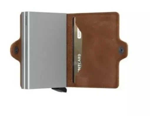 Secrid Twinwallet V Muu Esine TV-COGNAC-SILVER