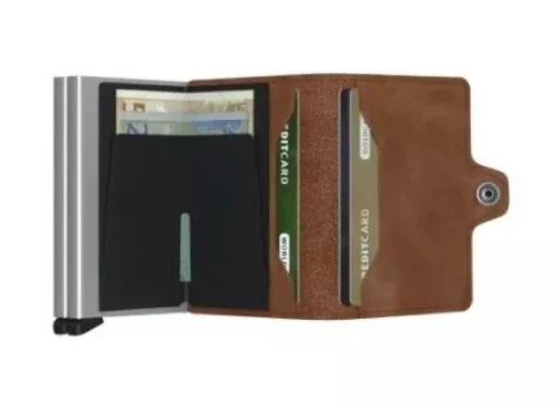 Secrid Twinwallet V Muu Esine TV-COGNAC-SILVER