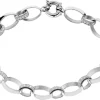 Timanttiset-hopeakorut Hopearanneketju/koru X4AMRLB2112-FLRD